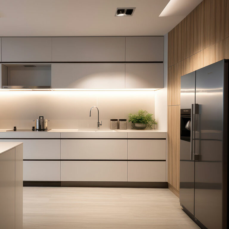 수원 인테리어 잘된 아파트 주방 모습