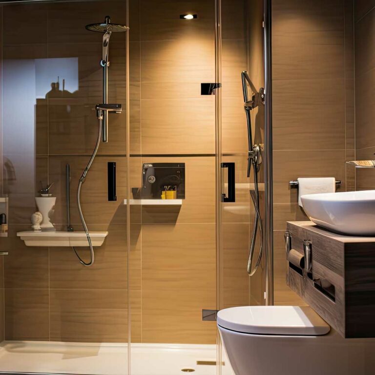 호텔식 욕실 인테리어 방식으로 시공된 결과