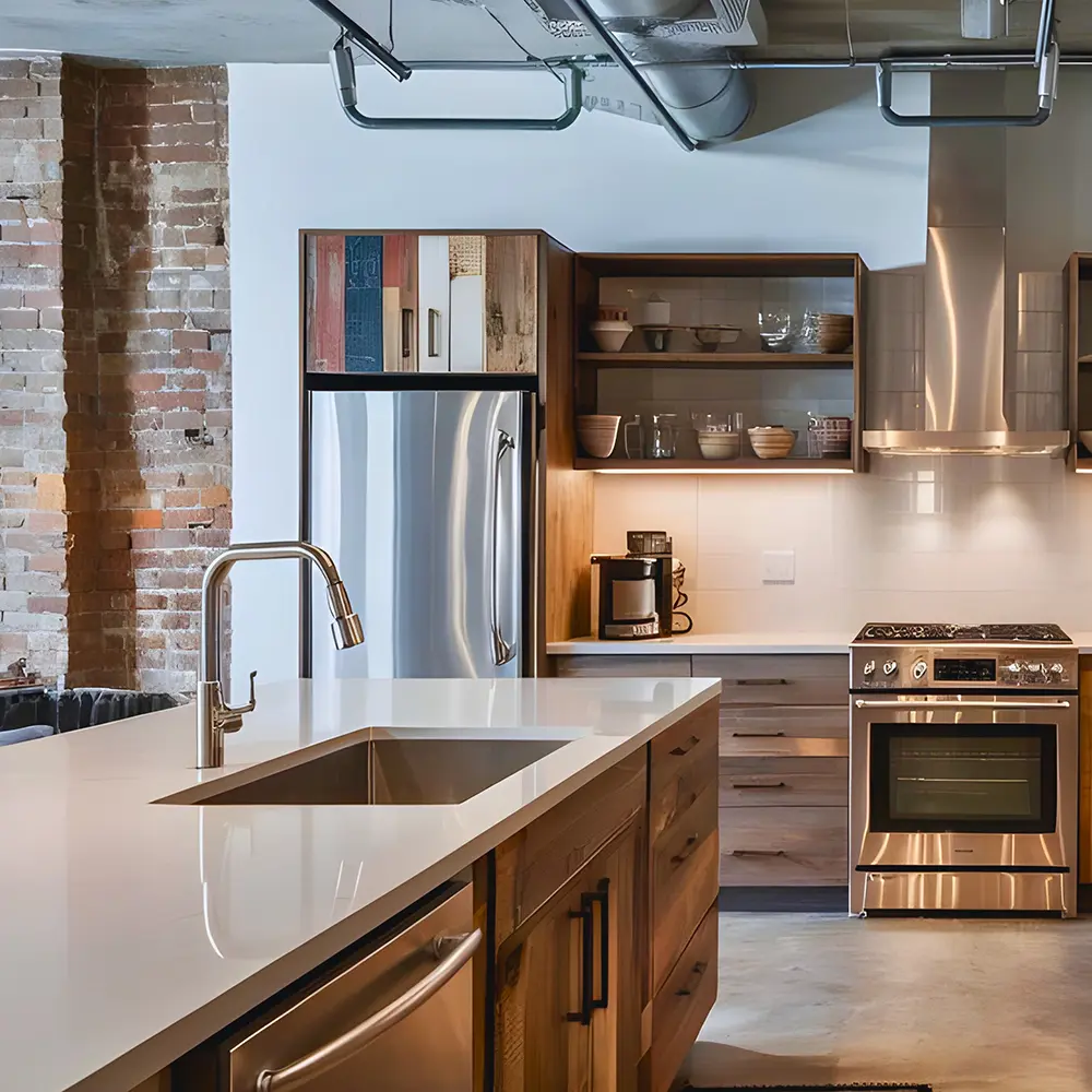 식당 주방 인테리어