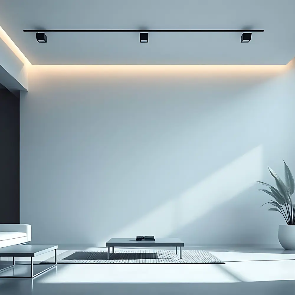 거실 인테리어 레일조명