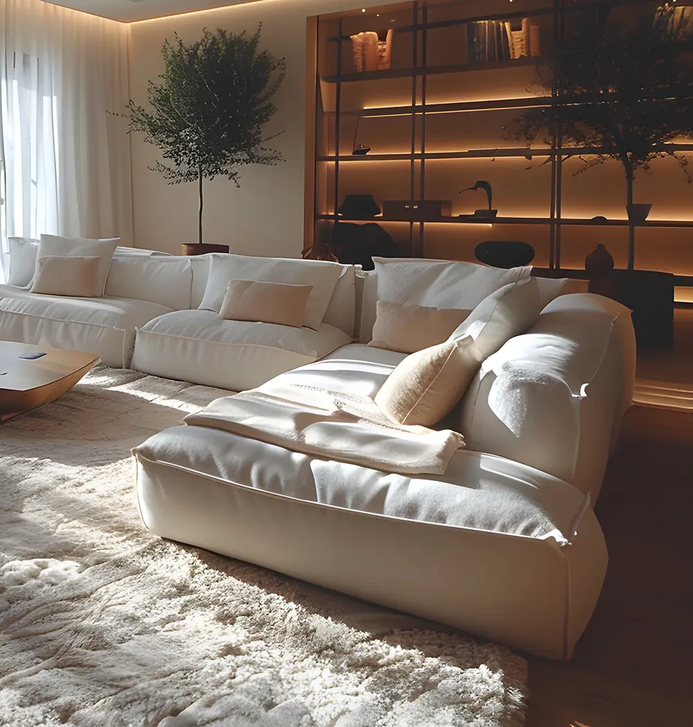 아파트 거실 송도