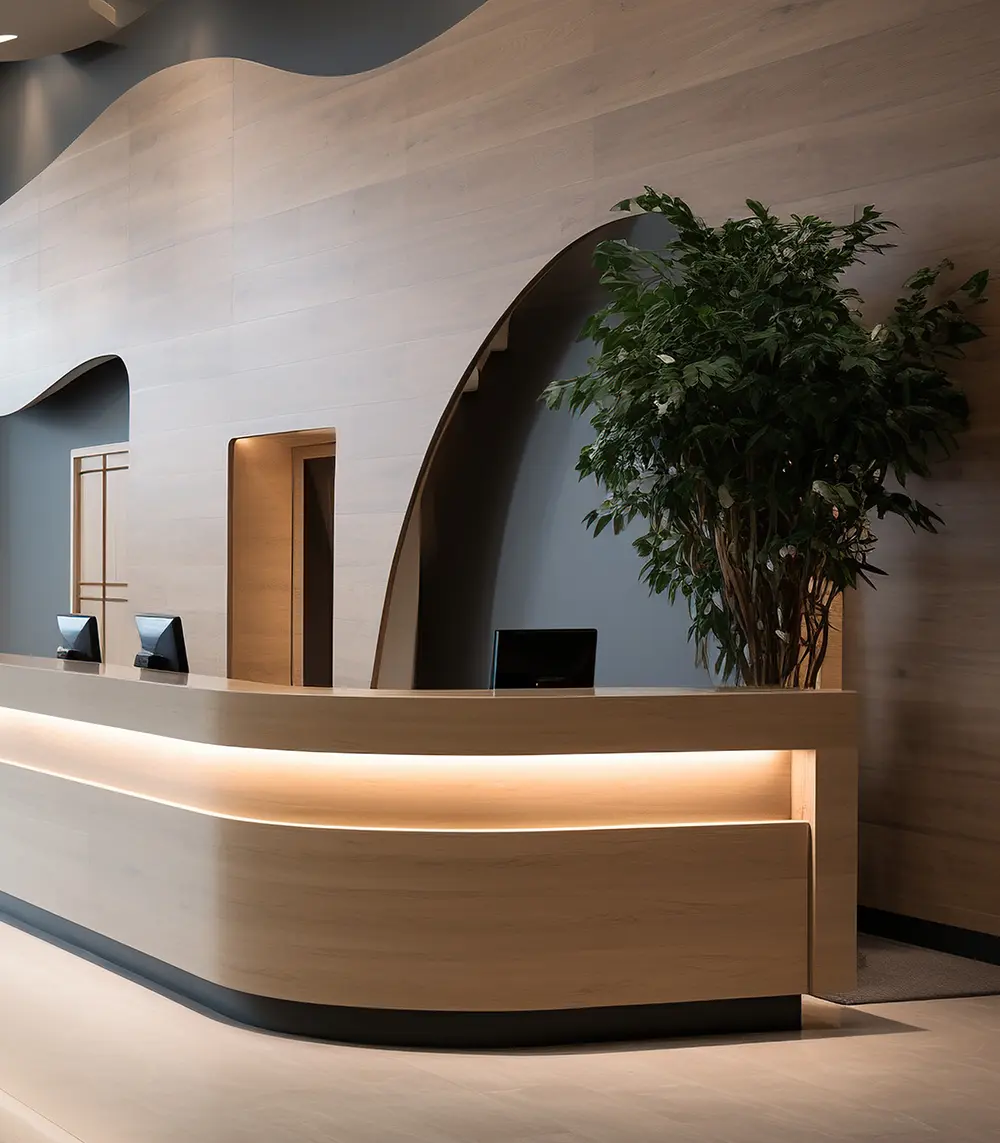 호텔 로비 인테리어