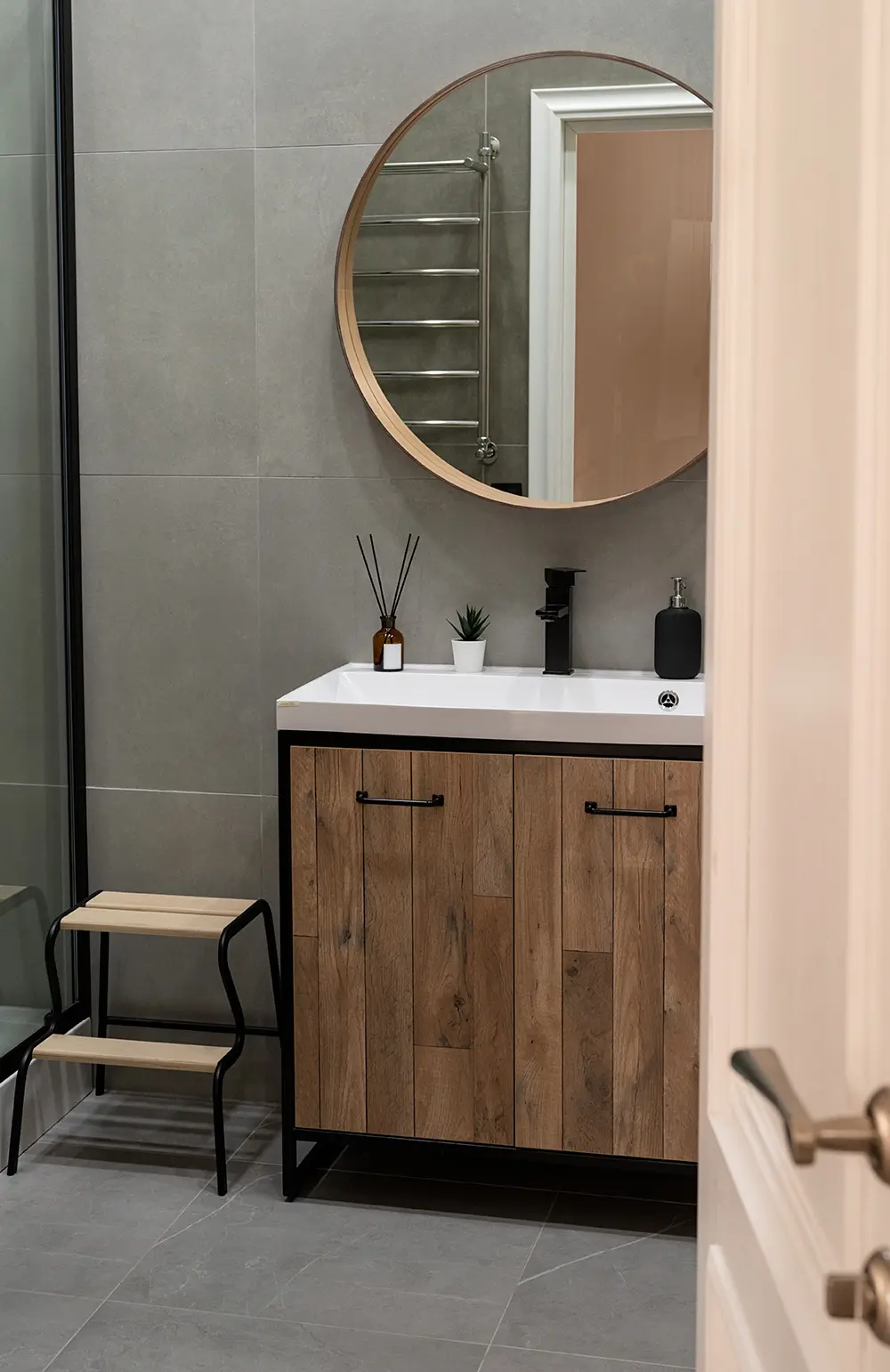 좁은 욕실 인테리어