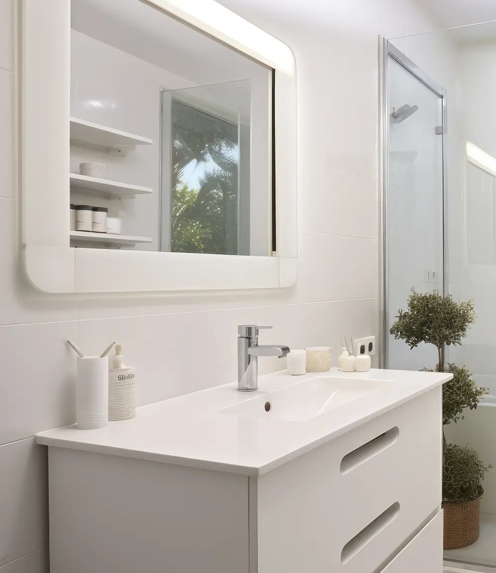 좁은 욕실 인테리어