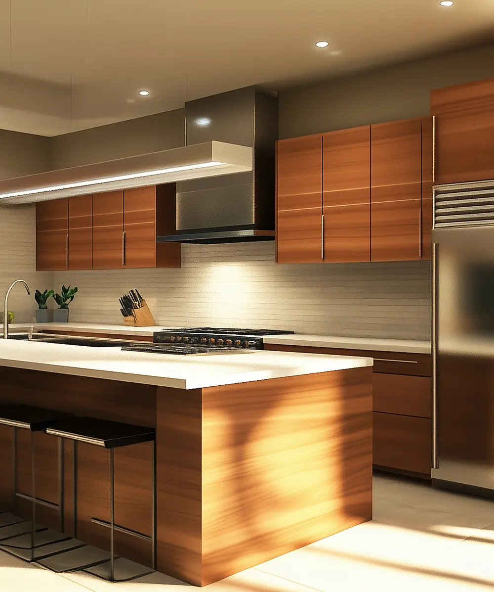 호텔식 주방 인테리어