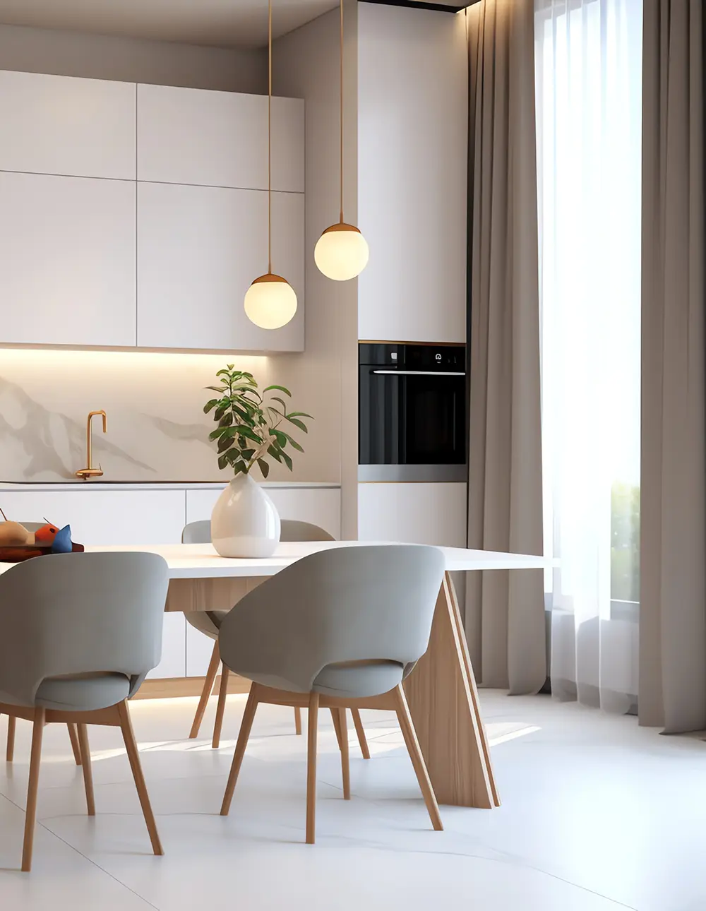 수원 주방 인테리어