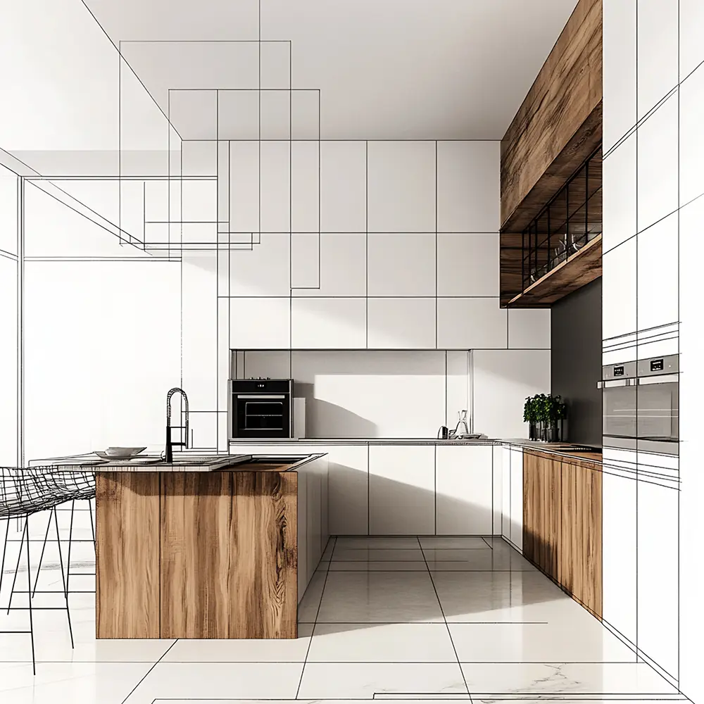 주방 인테리어 호텔식