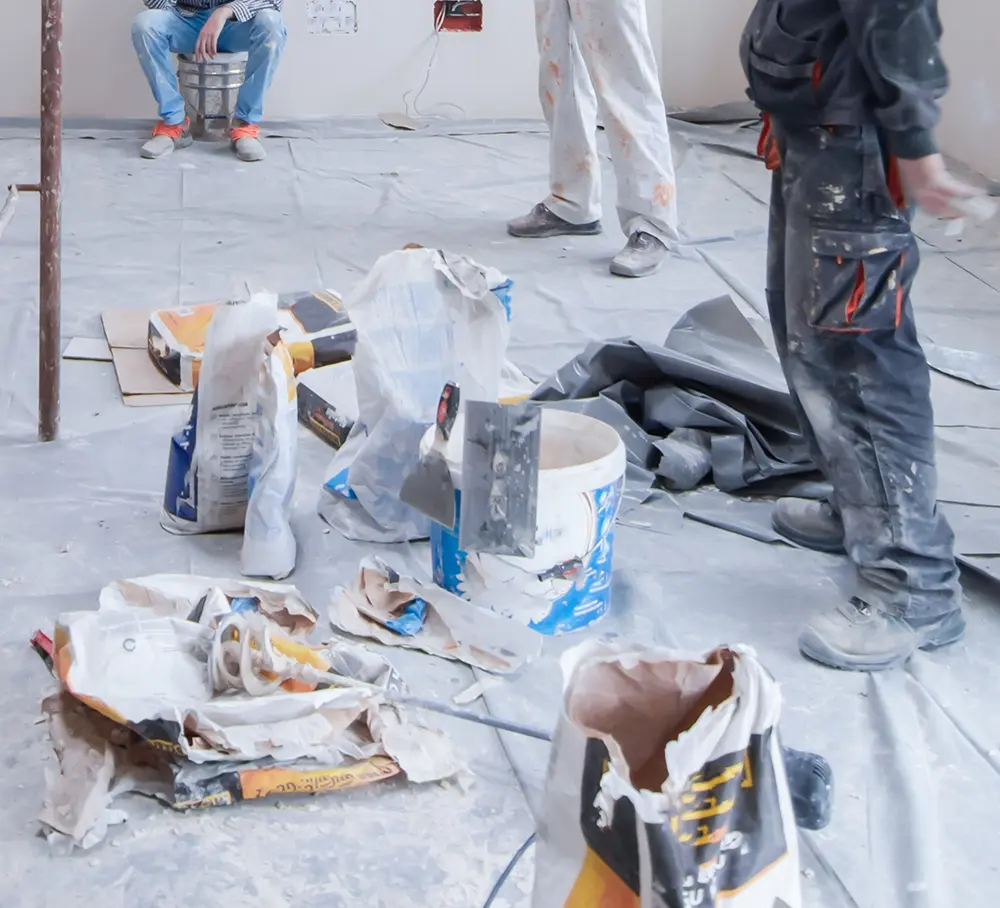 아파트 인테리어 공사 안내문