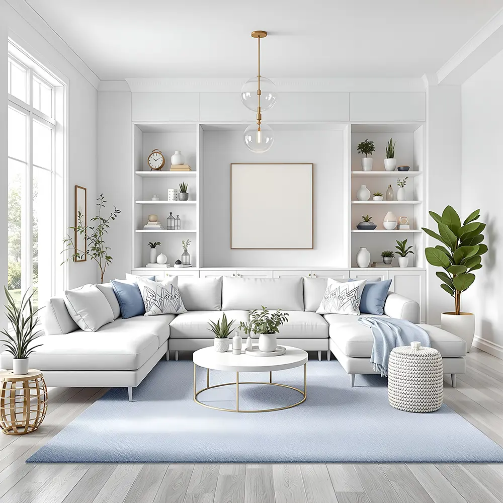 판교 34평 거실 인테리어