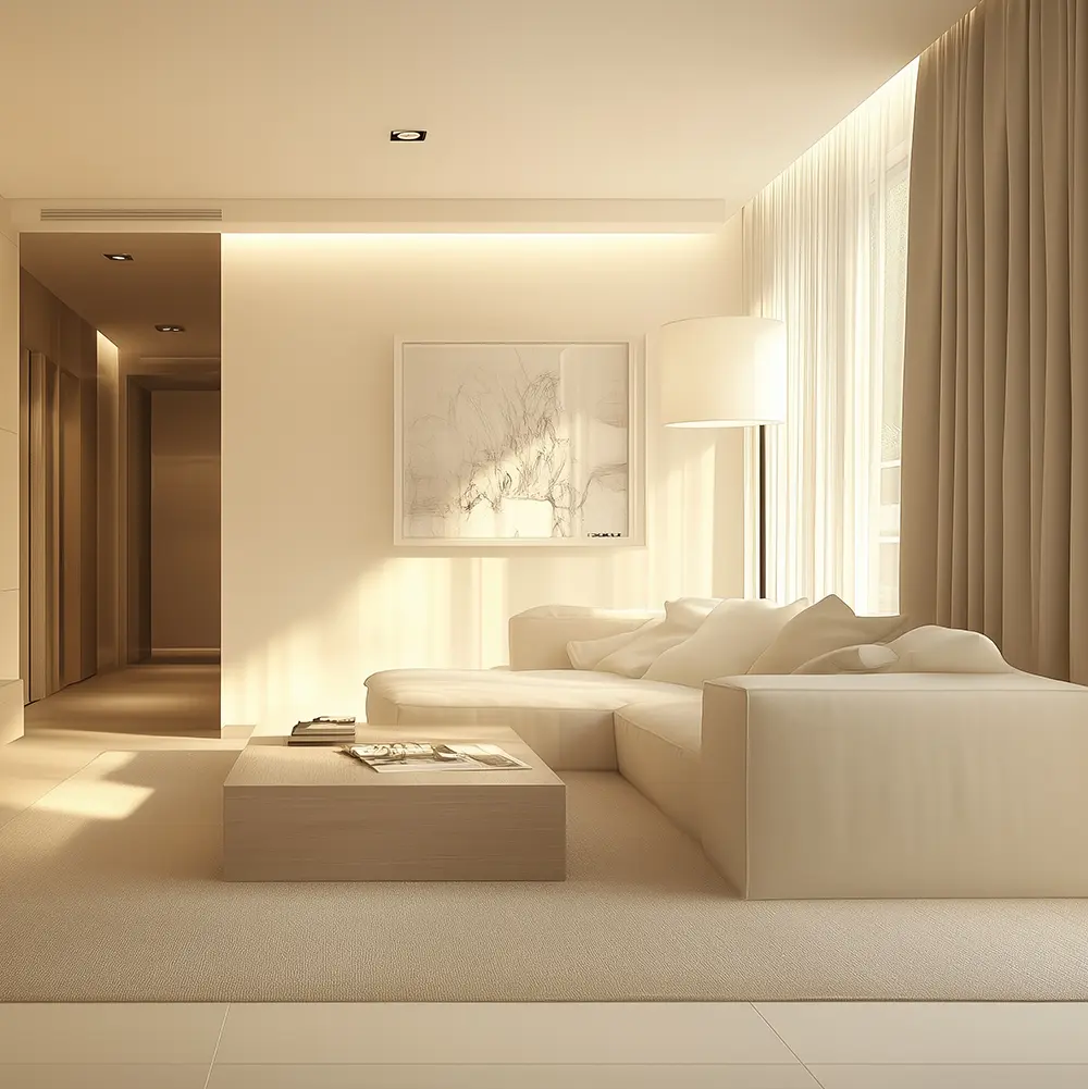 34평 거실인테리어