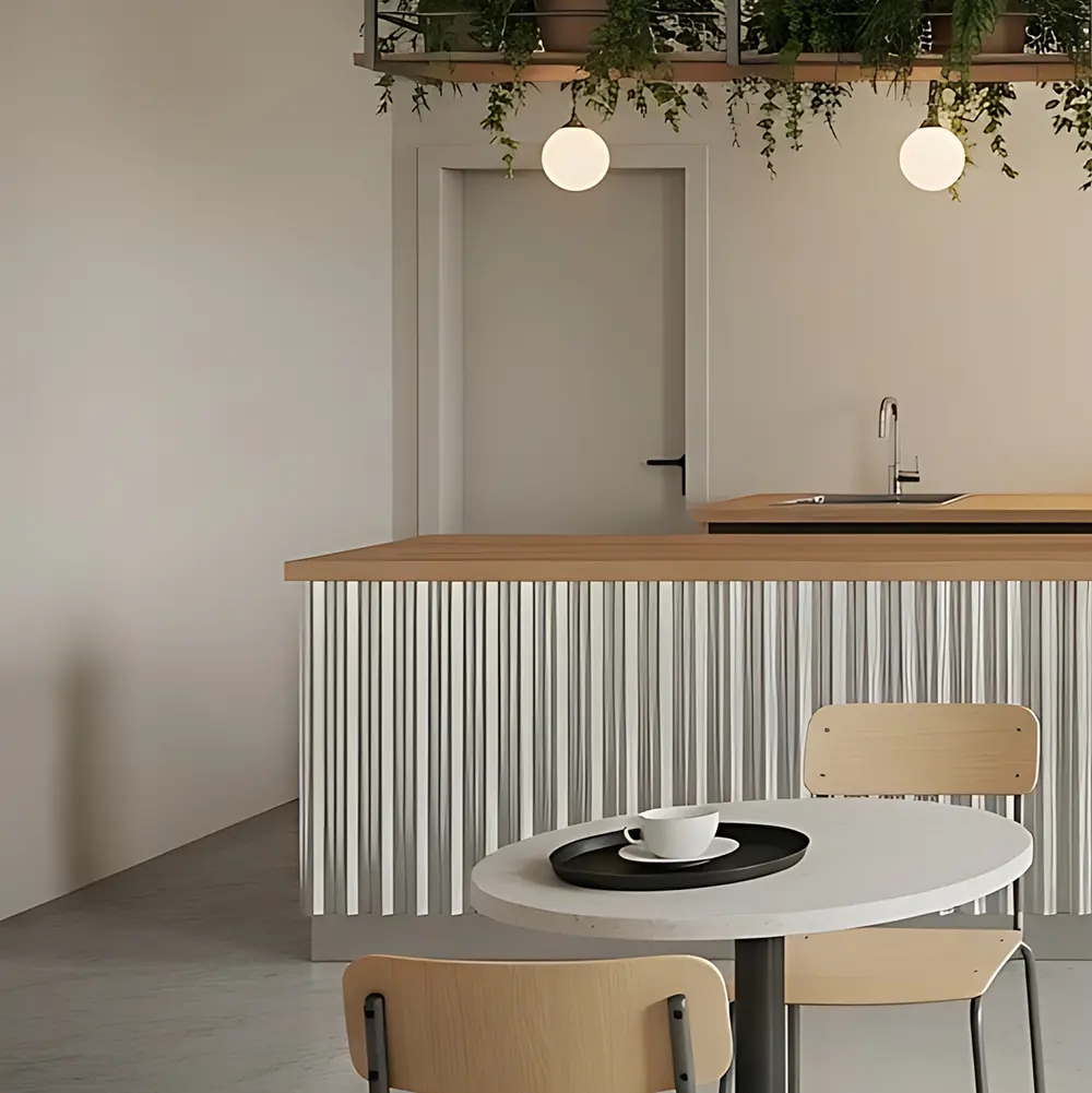 무인 카페 인테리어