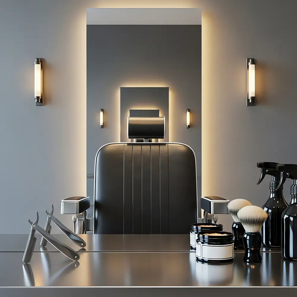 청라 1인 미용실 인테리어